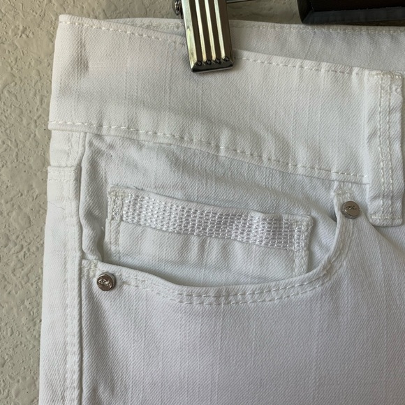 WHBM | Blanc Slim Ankle White Jeans N17 - Picture 5 of 8